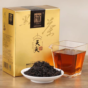 正品 安化黑茶 白沙溪200g天尖盒装茶 皇室天尖茶