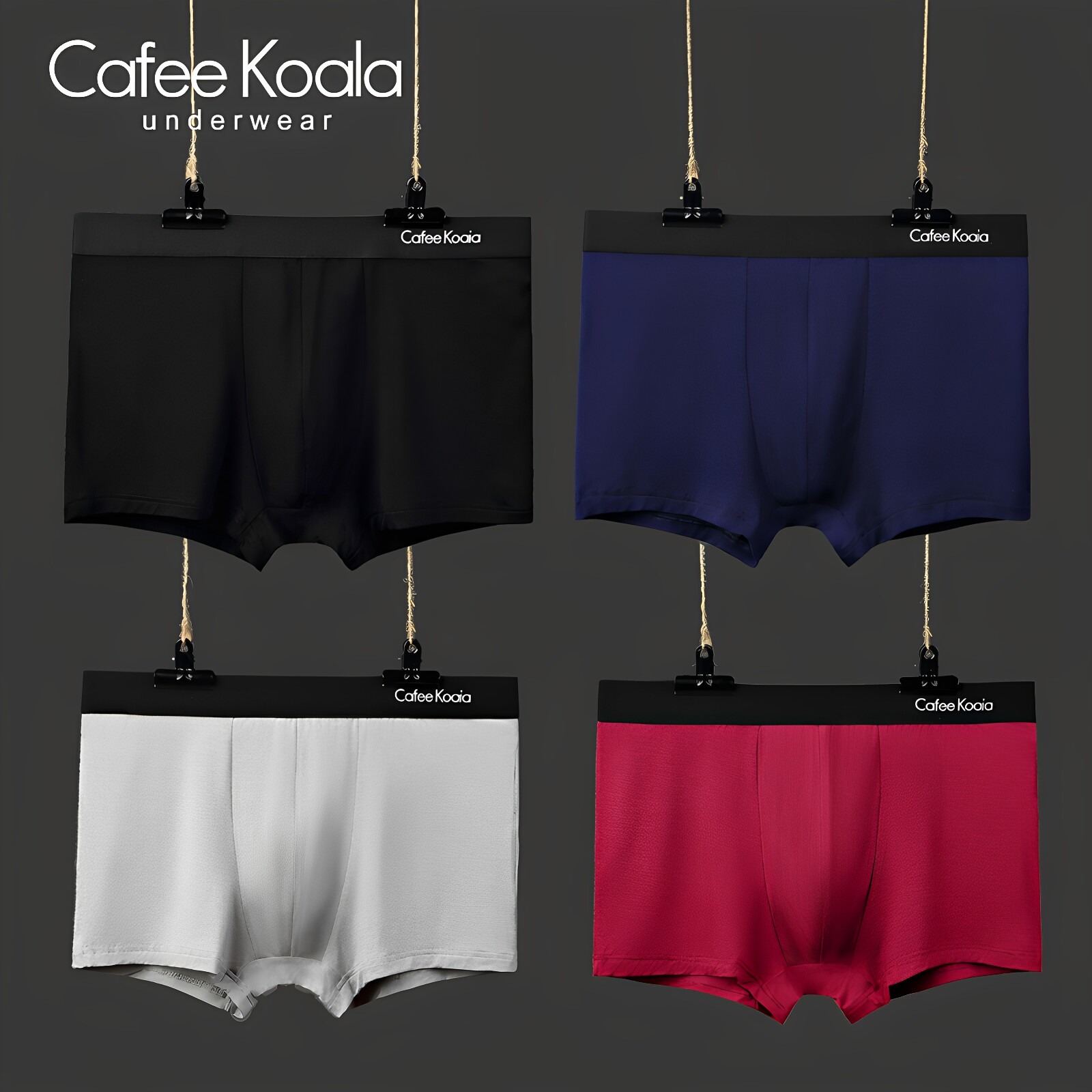 cafeekoaia莫代尔平角内裤男