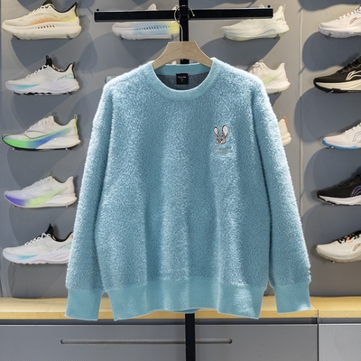 李宁套头编织衫舒适保暖