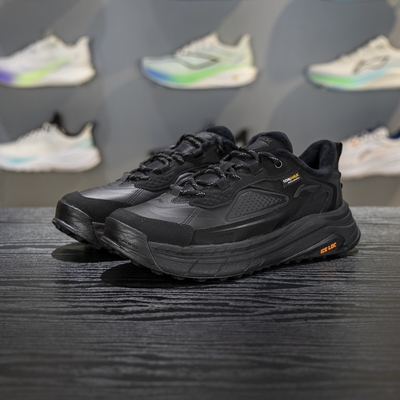 李宁加绒保暖男女通用系带休闲鞋