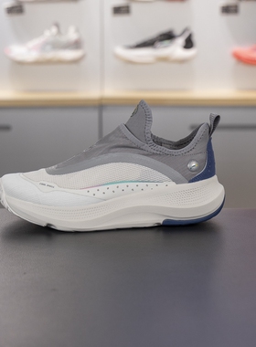 李宁休闲鞋男子2025新款SOFT GO一脚蹬轻便透气潮流运动鞋AGLU275