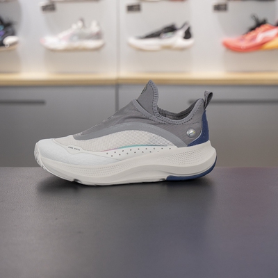 李宁休闲鞋男子2025新款SOFT GO一脚蹬轻便透气潮流运动鞋AGLU275