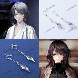 《无期迷途》局长cos耳环动漫同人周边游戏二次元同款原创配饰品