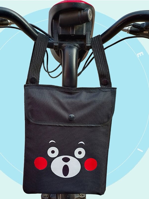 电动车挂包电瓶车踏板车摩托车防水牛津布前置多层挂兜婴儿挂袋