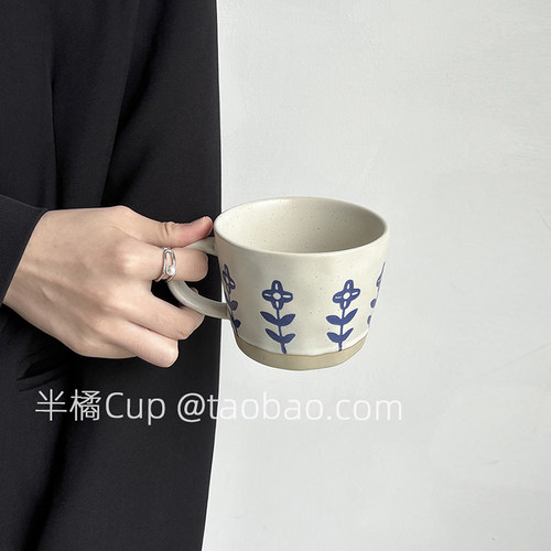 韵味小蓝花马克杯礼盒