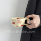 半橘Cup 浪漫粉嫩花朵马克杯女生咖啡杯办公室杯子可爱水杯早餐杯