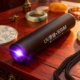 手电筒强光充电小型便携365nmuv紫光灯玉石蜜蜡鉴定专用检测猫藓