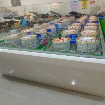 天然气储罐模型石油储能罐模型