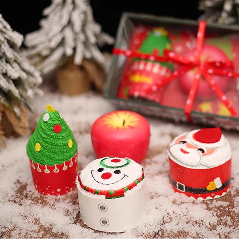 圣诞节礼物小礼品毛巾礼盒伴手礼