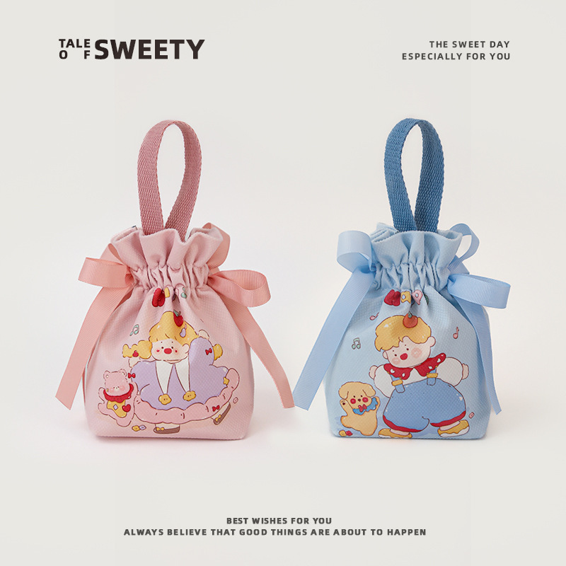 2025新款礼品袋儿童礼物零食宝宝喜糖盒满月生日空盒小孩诞生礼袋