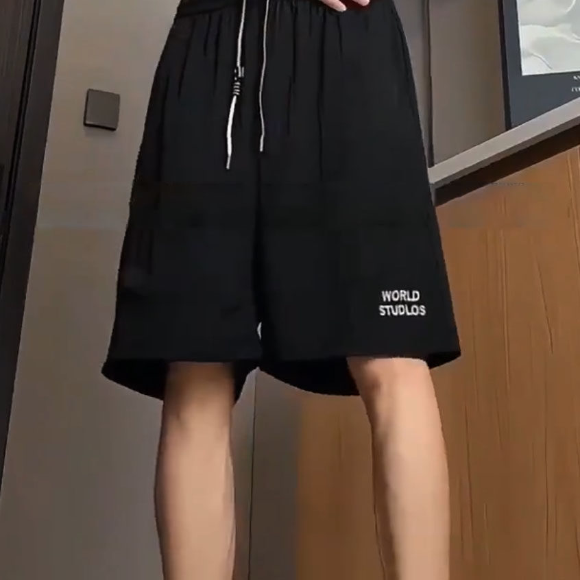 夏季男士短裤潮流速干休闲裤宽松五分裤中裤子,男装,短裤,淘宝优惠券,粉丝福利购,淘宝优惠卷