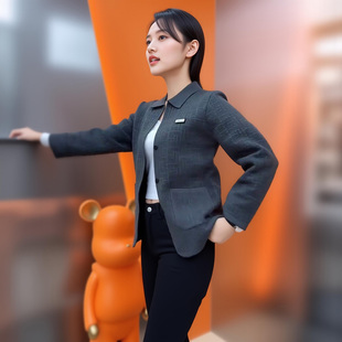 男士 潮流韩版 商务休闲长袖 毛衣春秋季 外套 修身 时尚 百搭针织开衫