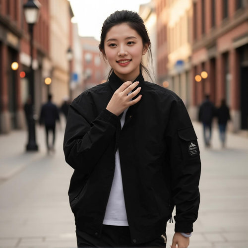 【春装新款】2026春秋季男士立领工装夹克外套休闲百搭户外8883