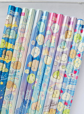 拆卖单支 日本San-X角落生物轻松熊限定可爱圆杆学生木头铅笔H2B