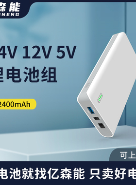 24V多功能锂电池12V15V大容量小体积可充电适用电机音响备用电源