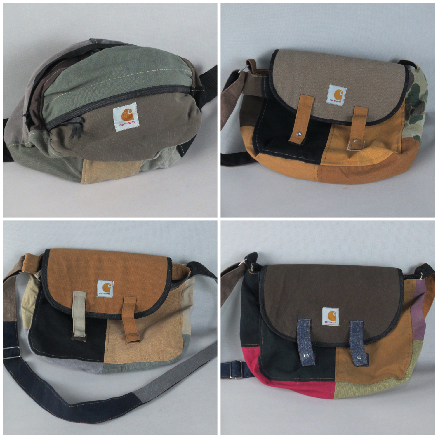 carharrt卡哈特remake拼接包