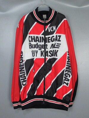 Vintage 古着正品中古90s日本日系红黑拼色高领运动赛车夹克外套