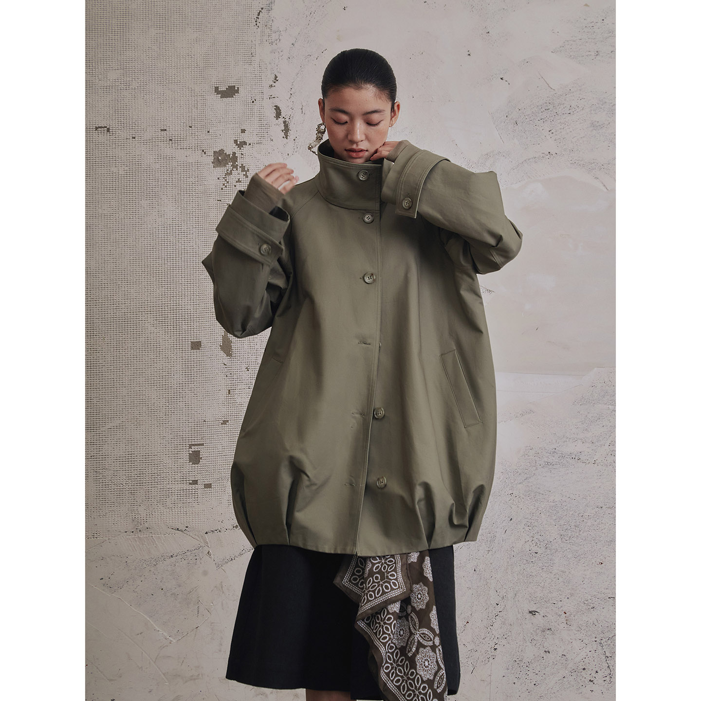 洛边风之不尽原创设计师款风衣