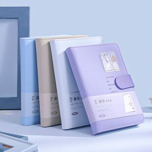 英瑞克新款学生手账本女生可爱笔记本女孩高颜值卡通记事本