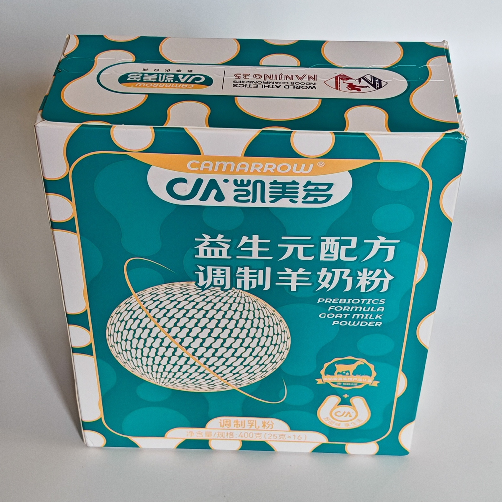 凯美多益生元羊奶粉成人中老年益生菌羊奶粉正品新鲜货