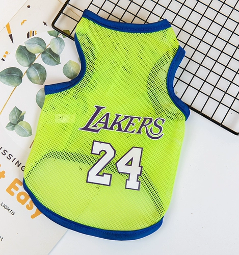 Собачья одежда летняя одежда тонкая сеть глаз собачья жилет кот плюшевая одежда для животных