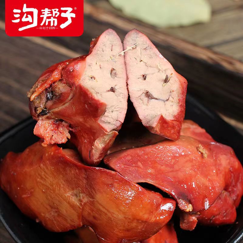 沟帮子尹家鲜熏鸡肝1000g