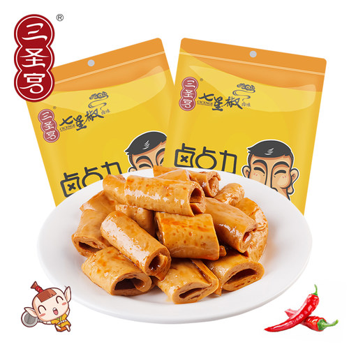 三圣宫熟食下酒菜开江豆笋
