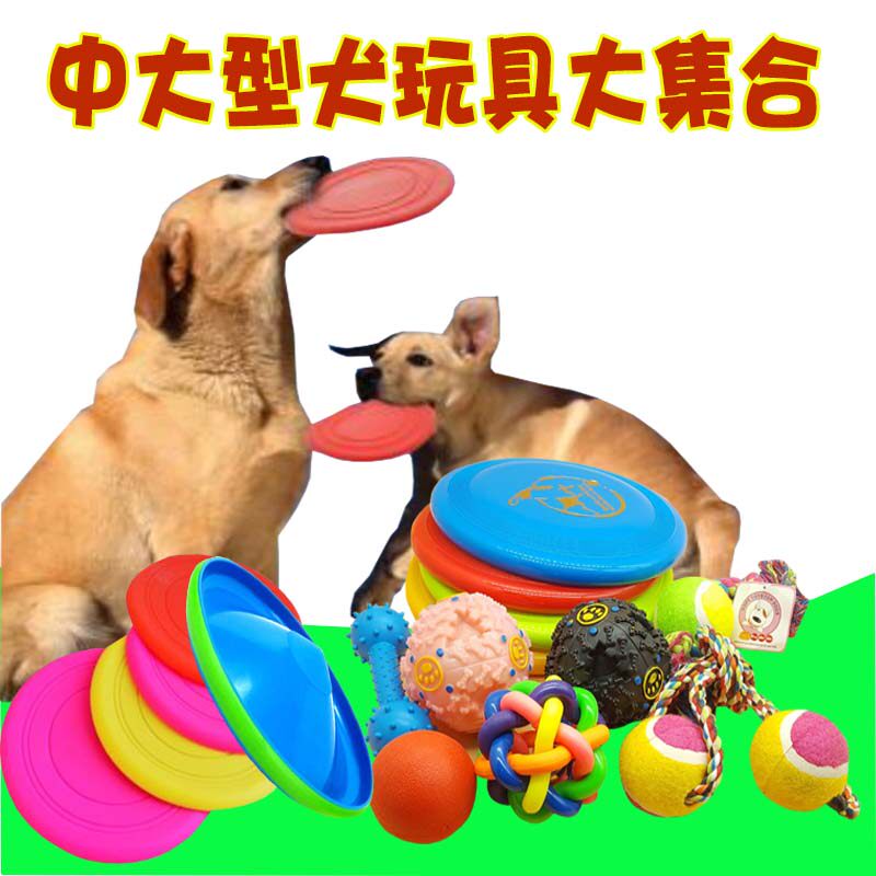 结实耐咬宠物玩具狗猫互动飞盘