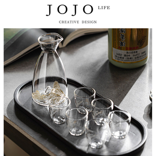 JOJO'S L.PD.sudden.酒具套装玻璃白酒黄酒分酒器酒杯礼盒 | 矩侈
