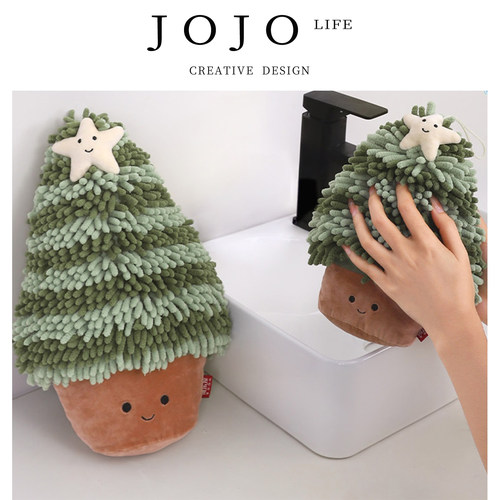 JOJO'SLIFEPD厨房擦手巾雪尼尔
