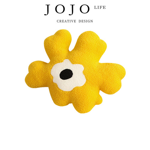 JOJO'SL.PD抱枕北欧花朵现代