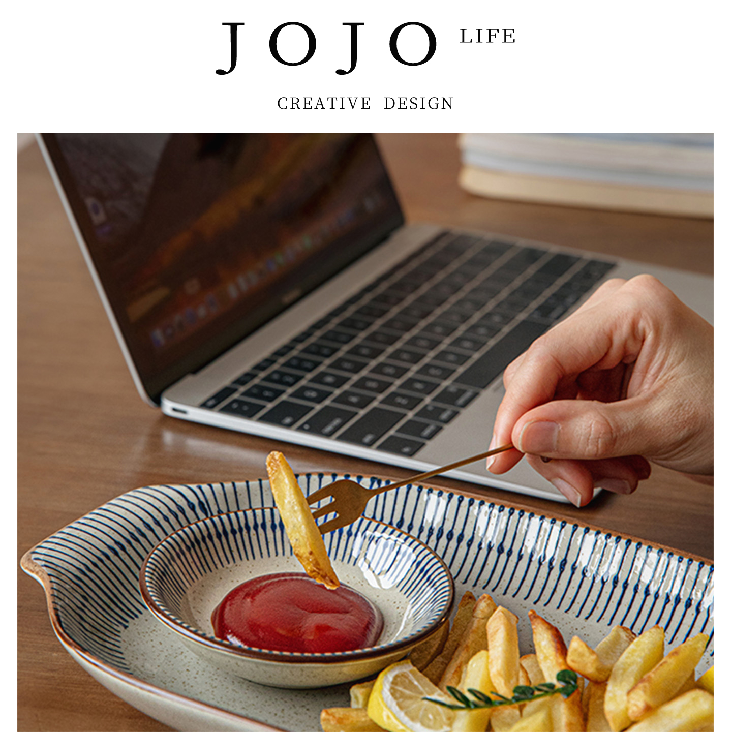 JOJO'SLIFEPD陶瓷调味碟子日式