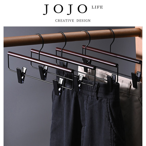 JOJO'SLIFEPD木质衣架裤子裙夹