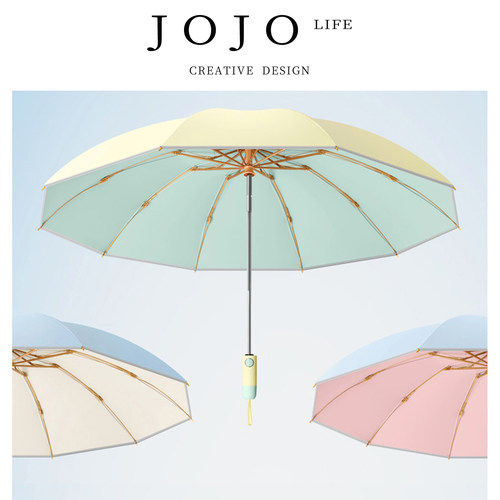 JOJO'SLIFEPD伞折叠全自动两女