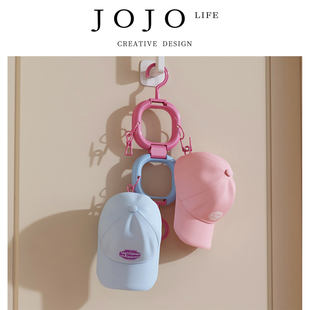 PD.well.收纳夹子门后帽子鸭舌帽棒球帽收纳架 嘛斟 JOJO