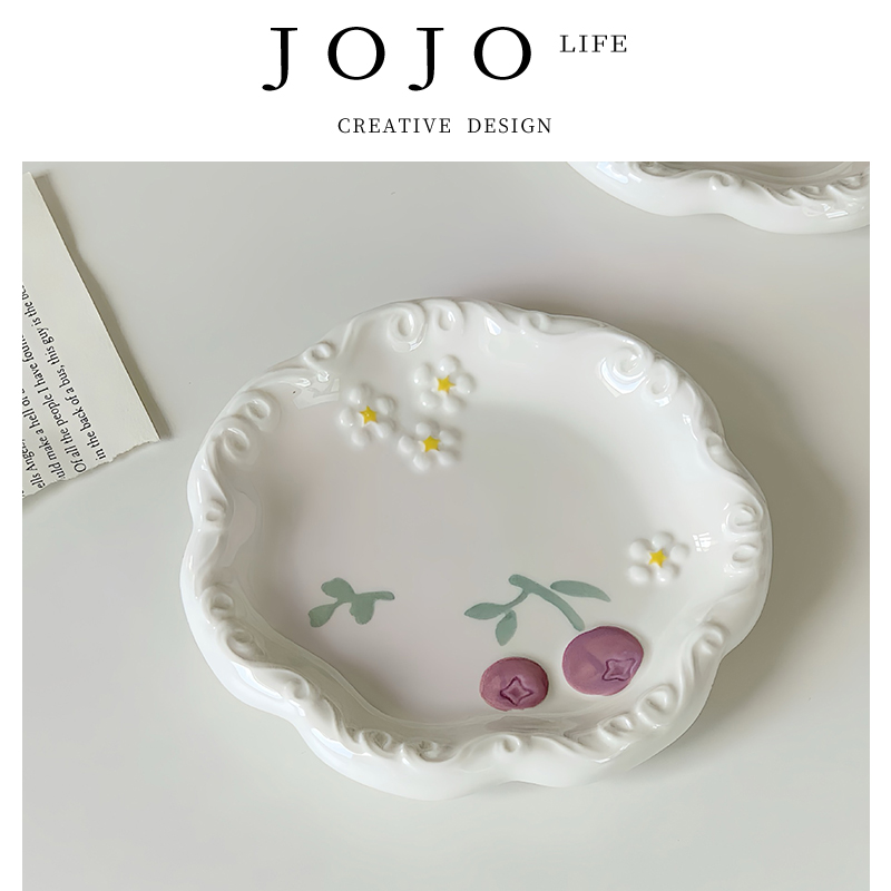 JOJO'SLIFEPD创意可爱陶瓷盘