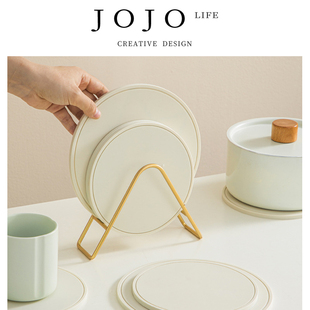 硅胶锅垫隔热碗垫餐垫 JOJO PD.twists.北欧奶油风格 未成
