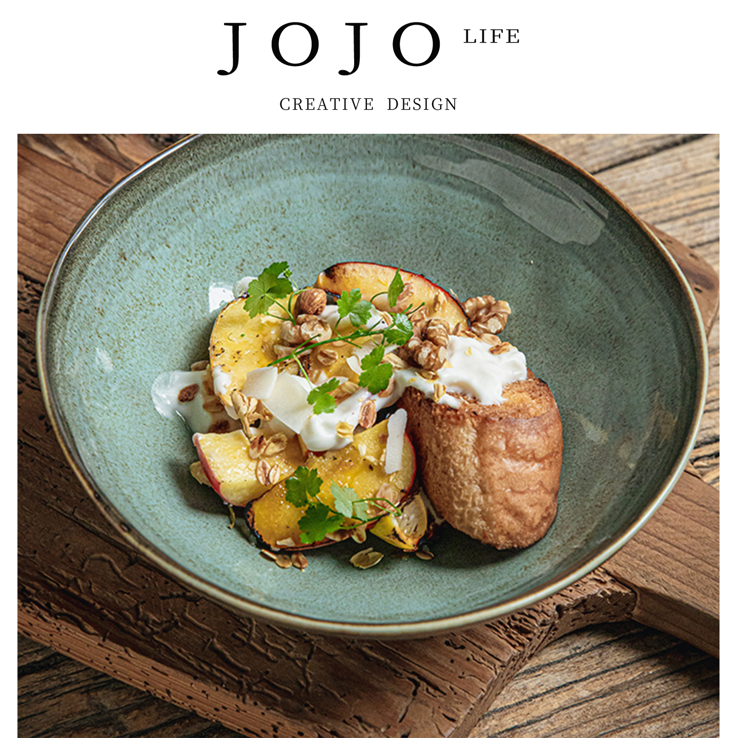 JOJO'SLIFEPD8英寸不规则面碗