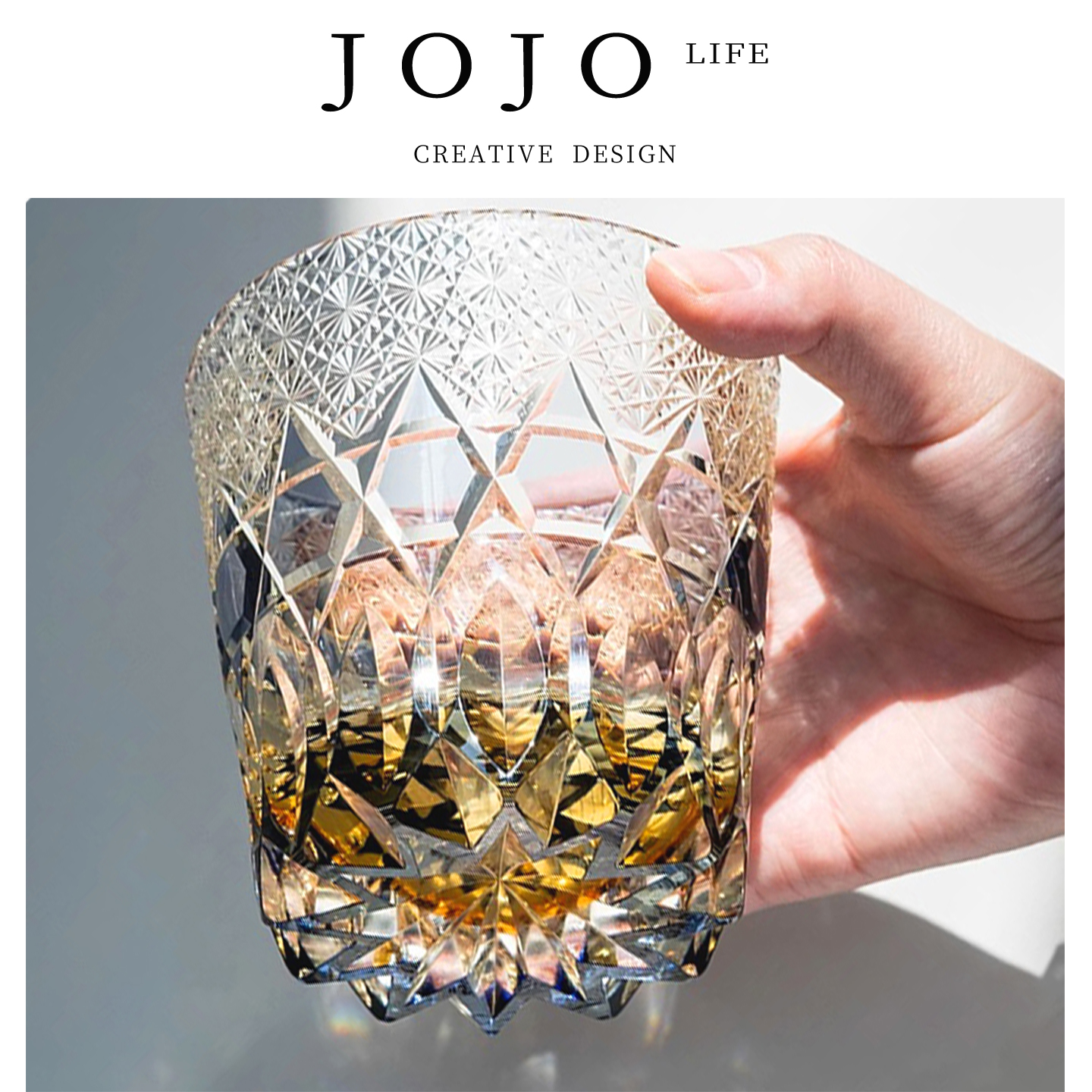 JOJO'SL.PD酒具江户萤石切子