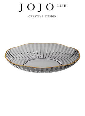 JOJO'S L. PD.Cinnabar.盘碟家用吐骨头食品级轻奢水果餐盘|远辰