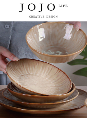 JOJO'S L. PD.careful.釉下彩家用高级感汤碗面碗ins高颜值 |喇摘