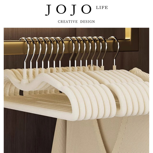 JOJO'SLIFEPD木质衣架短衣服架