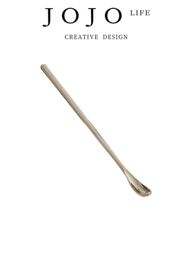 JOJO'S L. PD.admit.304不锈钢长柄咖啡勺甜品勺牛奶搅拌勺| 承认