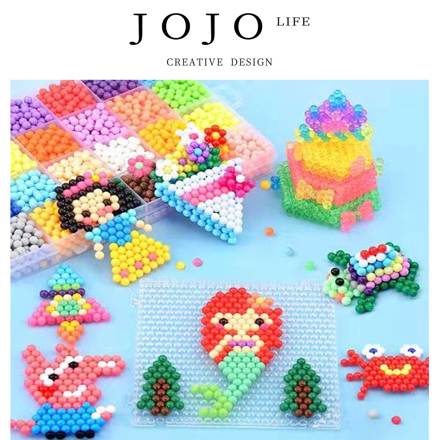 JOJO'SLIFEPD拼豆益智玩具