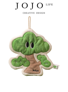 JOJO'S L. PD.name.珊瑚绒擦手巾三层加厚吸水速干毛巾 | 美称