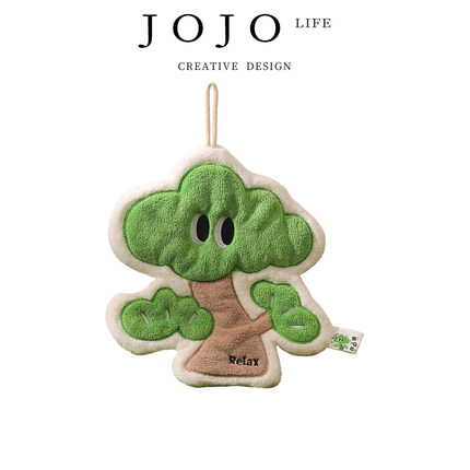 JOJO'S L. PD.name.珊瑚绒擦手巾三层加厚吸水速干毛巾 | 美称