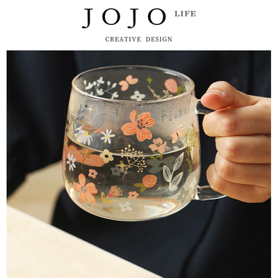 JOJO'SL.PD泡茶杯带盖喝水