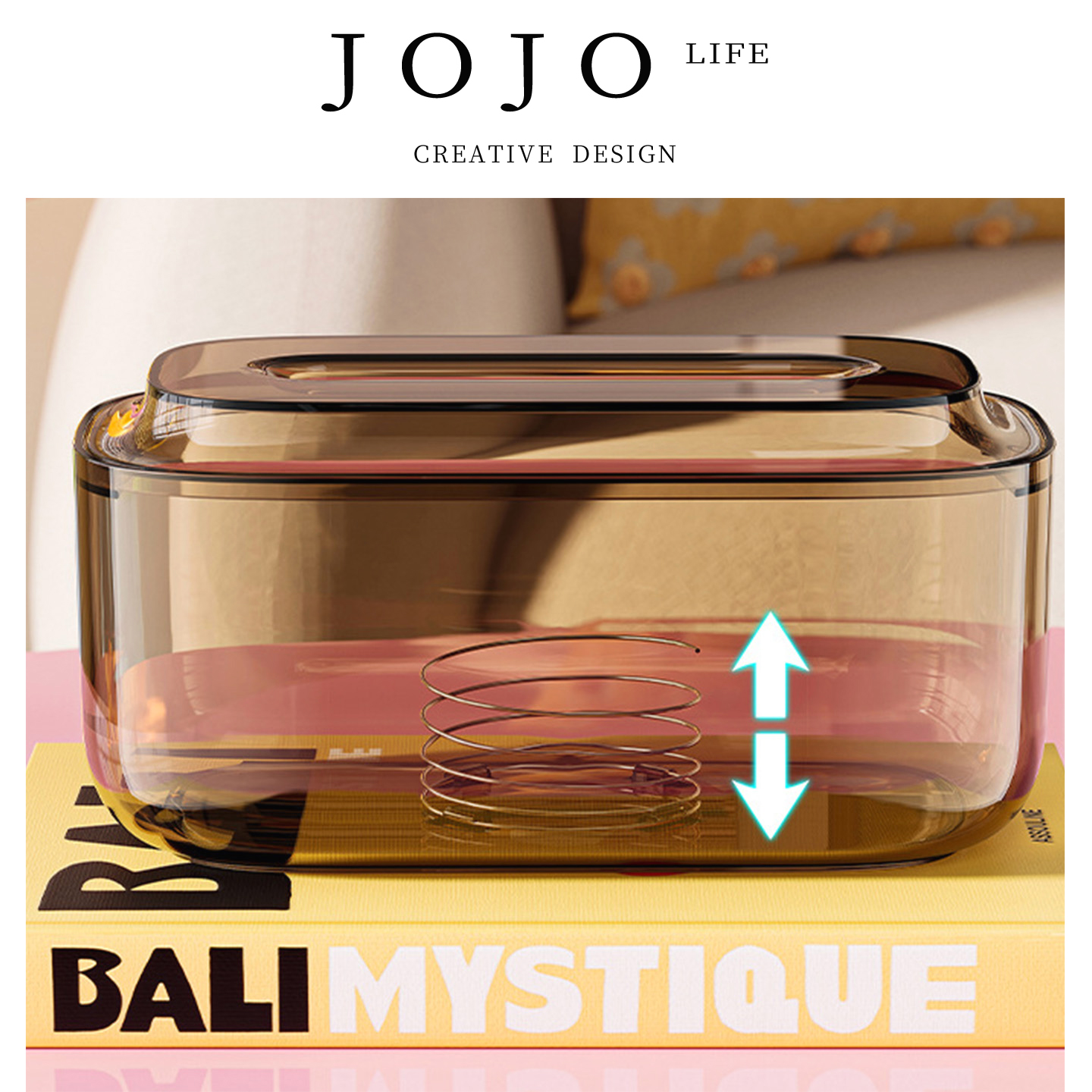 JOJO'SLIFEPD纸巾盒家用多巴胺