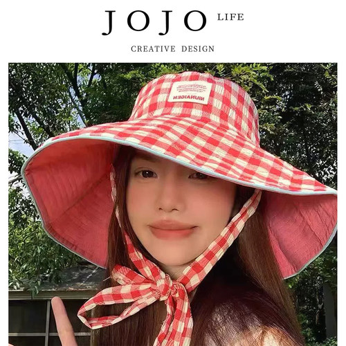 JOJO'SLIFEPD沙滩帽双面防春可