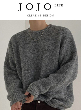 JOJO'S L. PD.allow 针织衫男士秋韩版潮流慵懒风套头毛衣 | 容灶